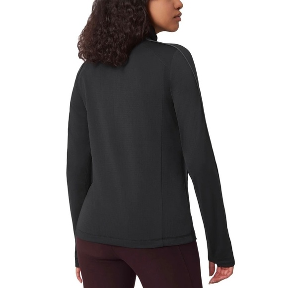 Mondetta Ladies' Quarter-Zip Pullover, Zippered Pockets, Black, X-Large NWT - Picture 2 of 16